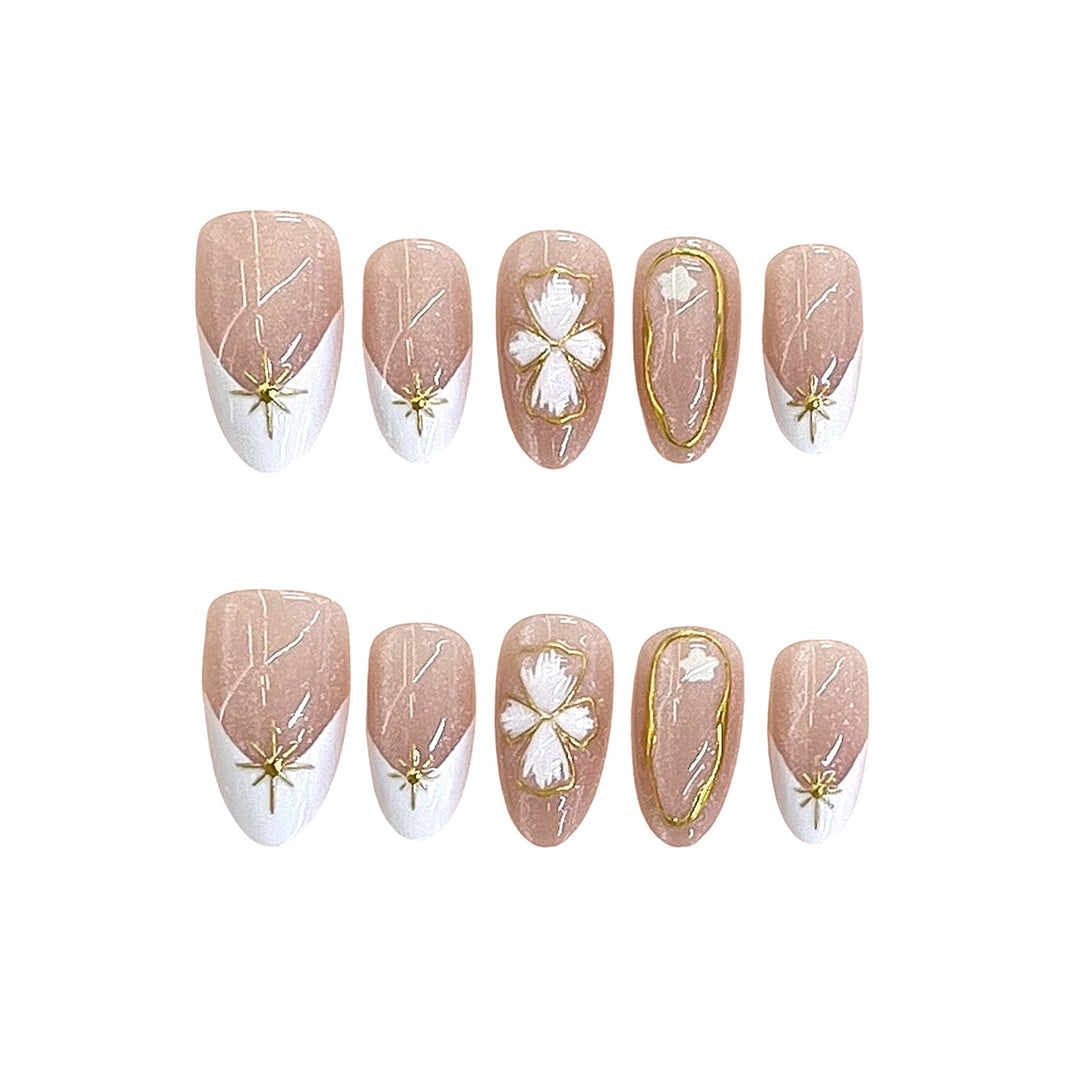 Elegant Floral Nail Art Tips Bowlift