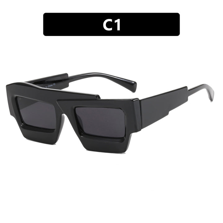 Ladies trendy geometric sunglasses Bowlift