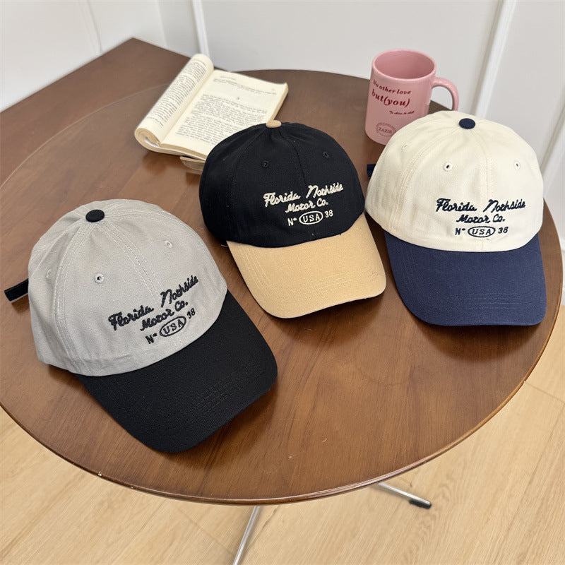 Unisex Casual Embroidered Baseball Cap Bowlift