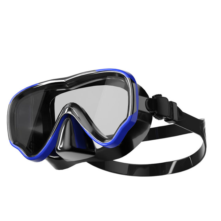 Diving mask with comfortable silicone cover Bowlift