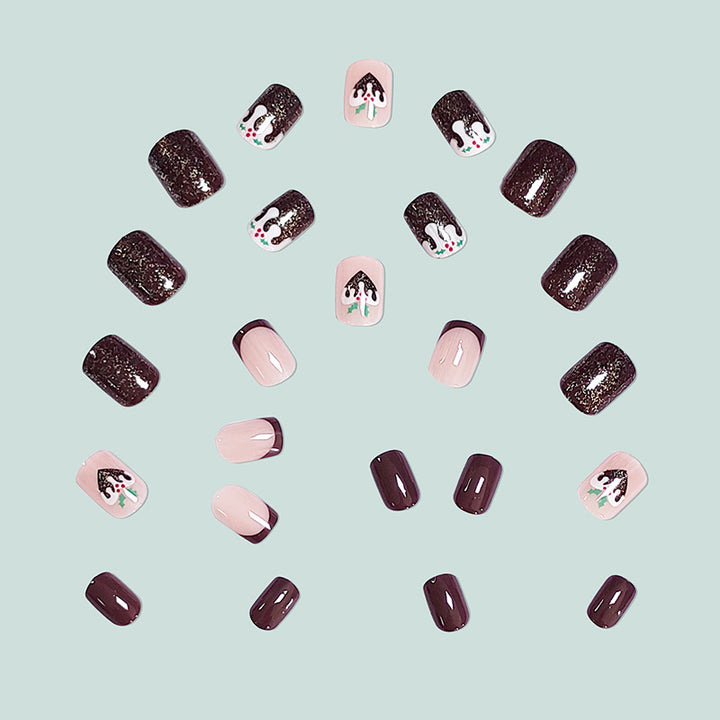 Creative Christmas Nail Art Bowlift