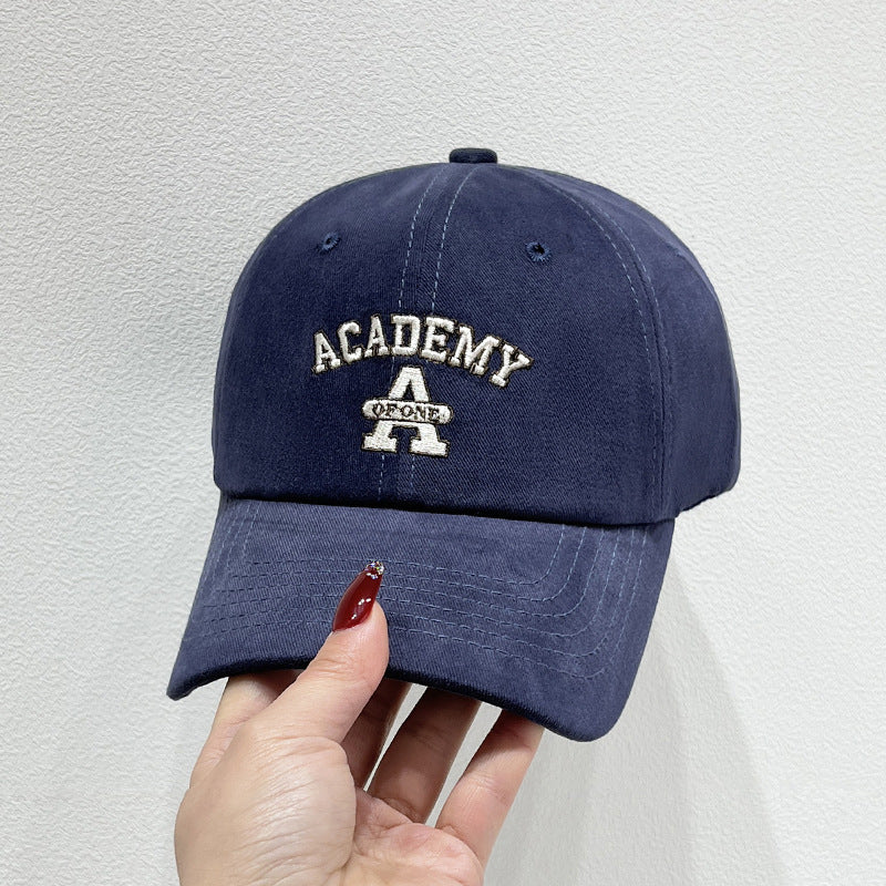Women's Casual Embroidered Baseball Hat Bowlift