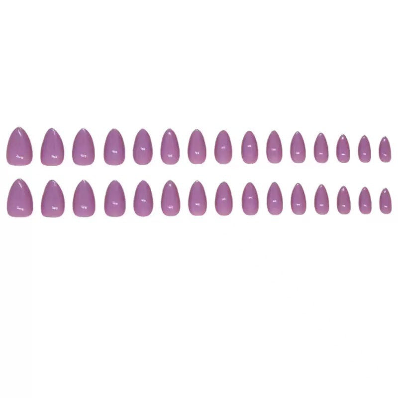 Artificial nail set with elegant, long-lasting high-gloss surface Bowlift
