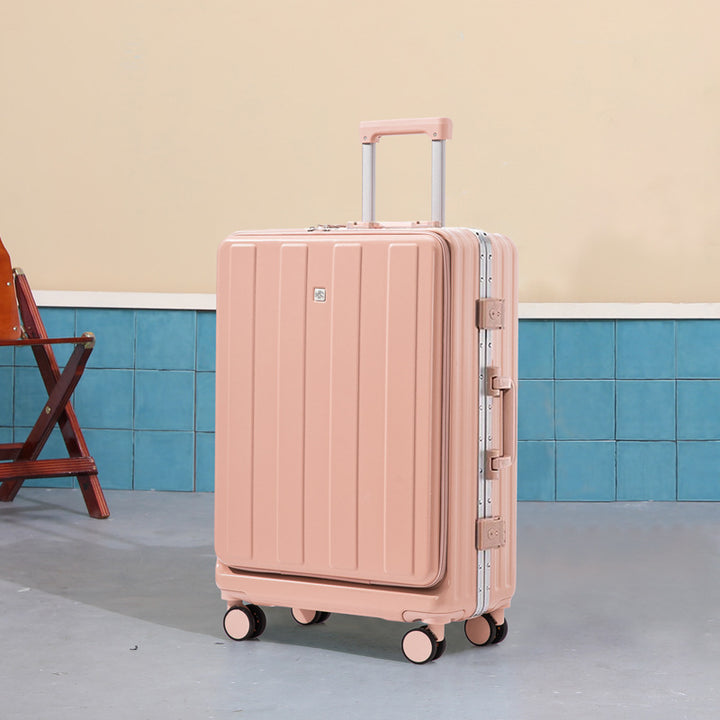 Versatile Hard-Shell Rolling Suitcase Bowlift