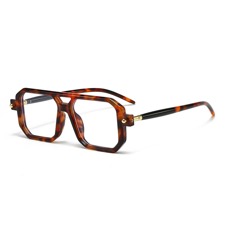 Women oversized rectangular glasses Bowlift