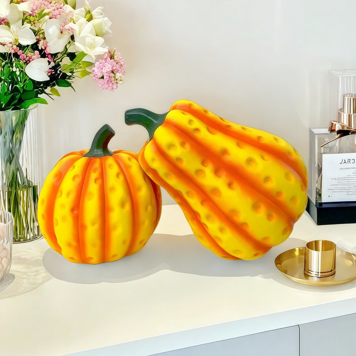 Decorative Pumpkin Sculptures Bowlift