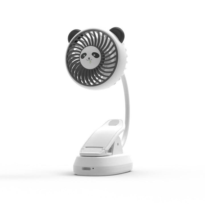 Unisex Portable Cute Table Fan with Clip Function Bowlift