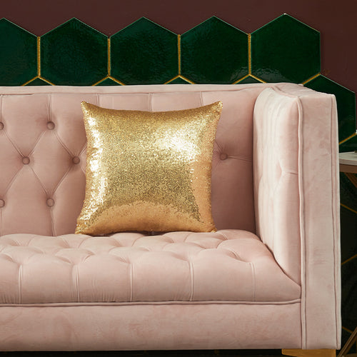 Sparkling Sequin Decorative Pillow