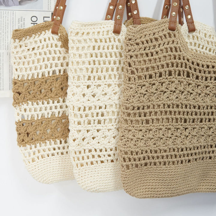 Handcrafted Macrame Tote Bag Bowlift