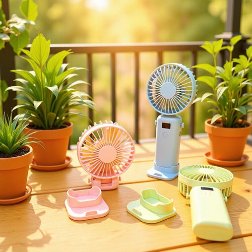 Women's Portable Mini Fan Bowlift