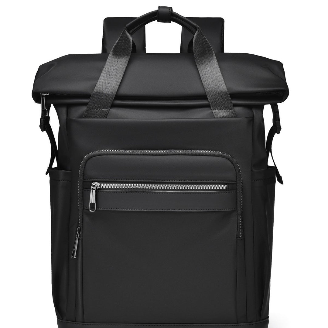 High-Capacity Waterproof Roll-Top Backpack Bowlift