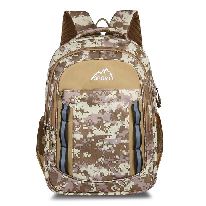 Spacious Digital Camo Backpack