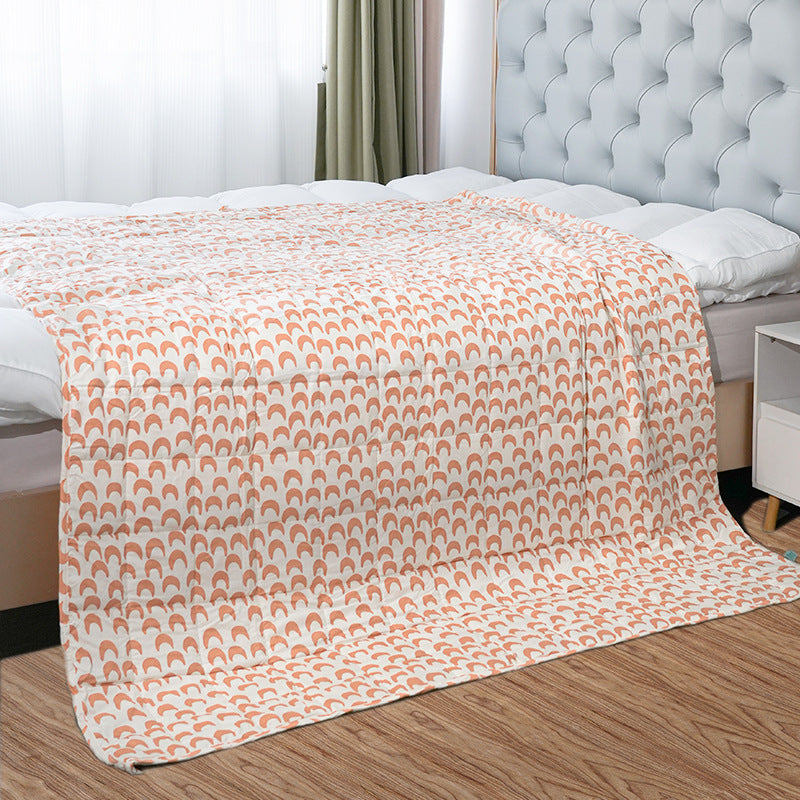 Ladies Patterned Quilted Blanket Bowlift