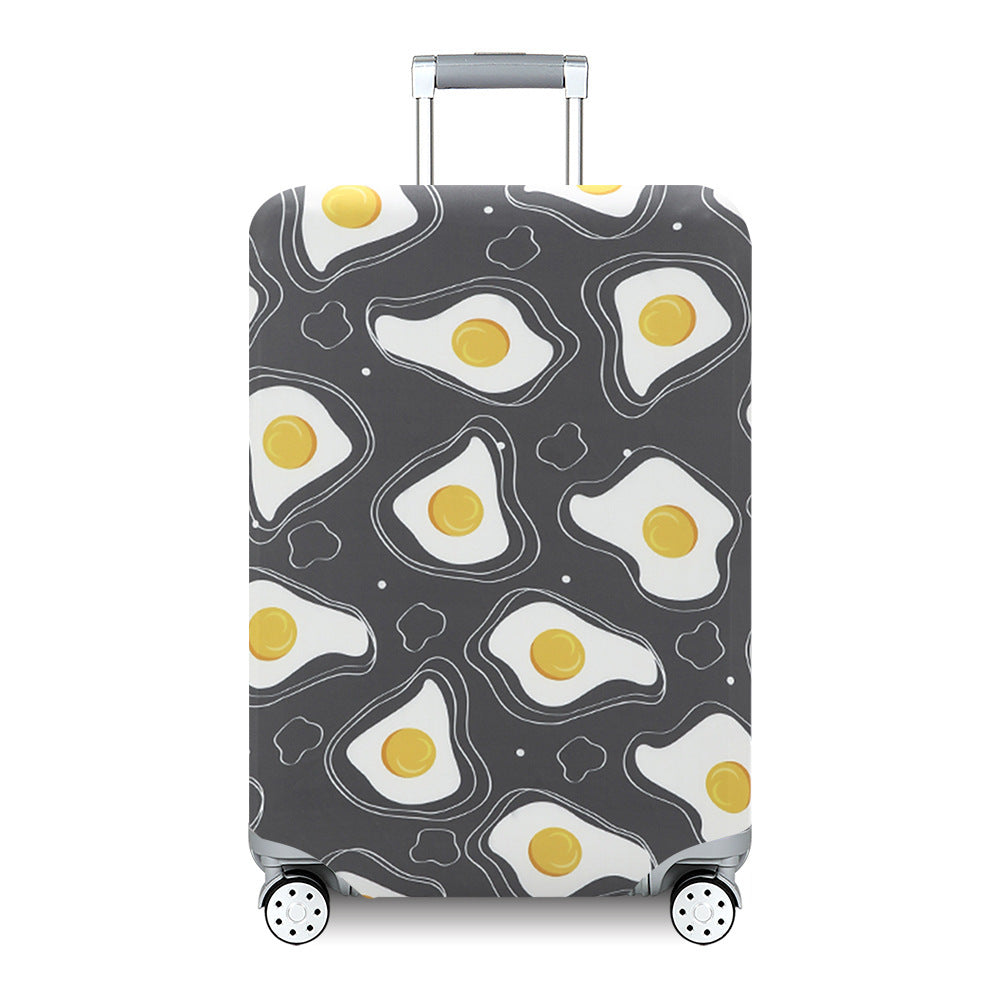 Unisex nan Kids Luggage Cover for Hard Shell Suitcases with Fun Space Design made of Elastic Polyester-Spandex Bowlift
