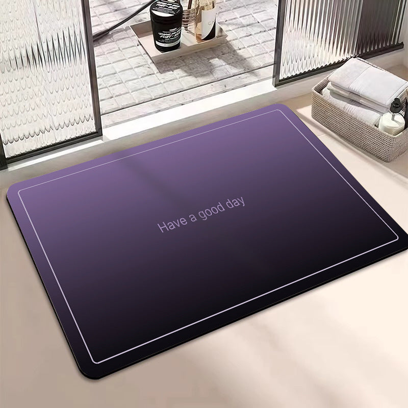 Motivational Phrase Bath Mat Bowlift