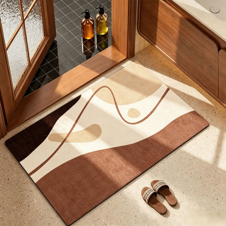 Stylish Modern Bathroom Mat Bowlift