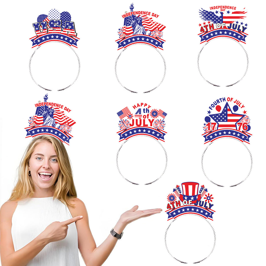 Women's festive headband collection for Independence Day Bowlift