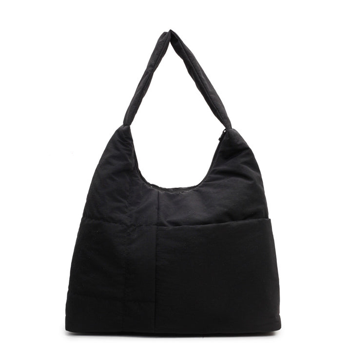 Cozy Quilted Shoulder Bag Bowlift