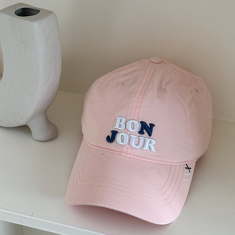 Men's Casual Cotton Embroidered Baseball Cap Bowlift