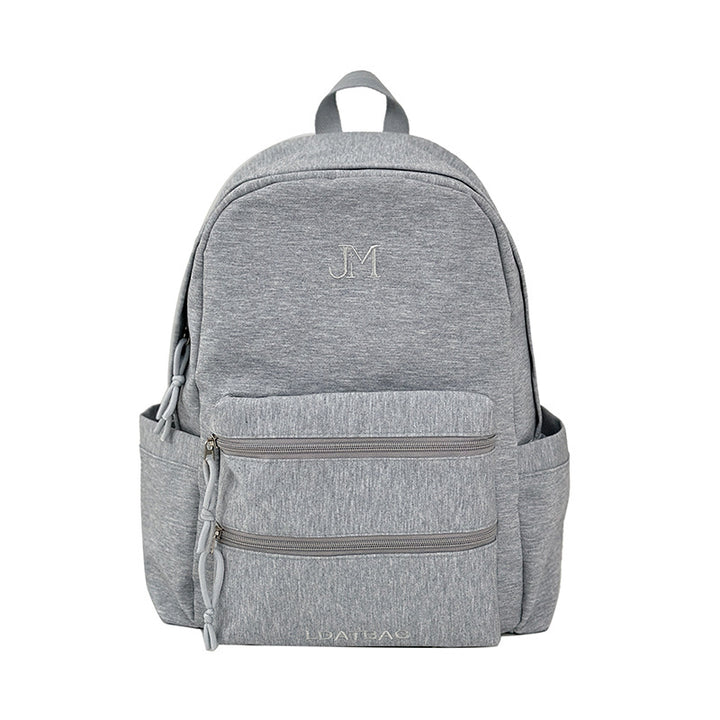 Checked Pattern Lightweight School Backpack Bowlift