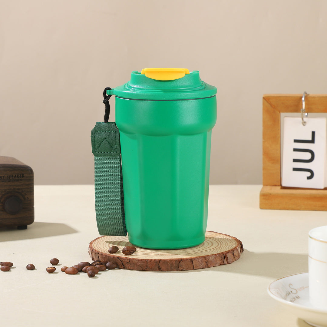 Ladies Insulated Cup with Grippy Carry Strap Bowlift