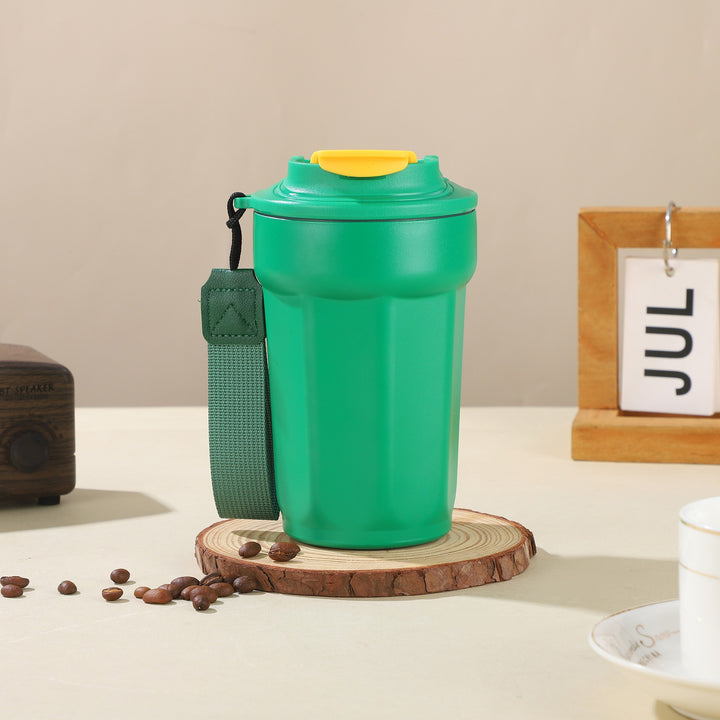 Ladies Insulated Cup with Grippy Carry Strap Bowlift