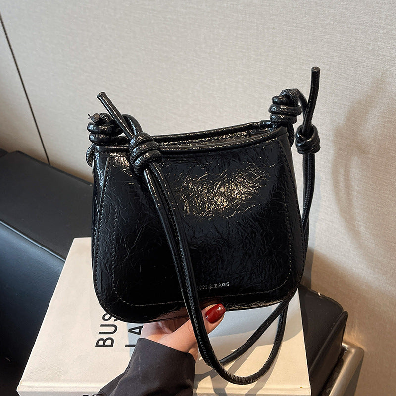 Knotted Handle Top-Handle Handbag Bowlift