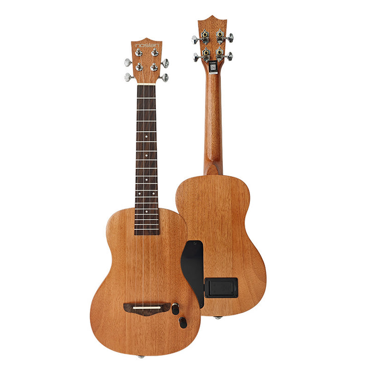 Acoustic Electric Ukulele with Built-in Pickup Bowlift