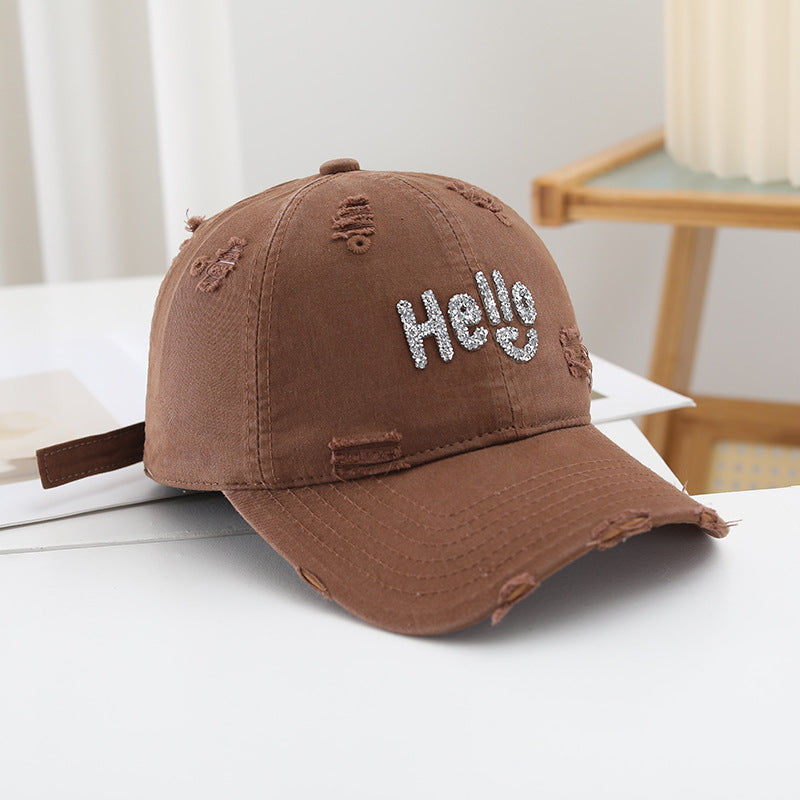 Ladies fashionable baseball cap Bowlift