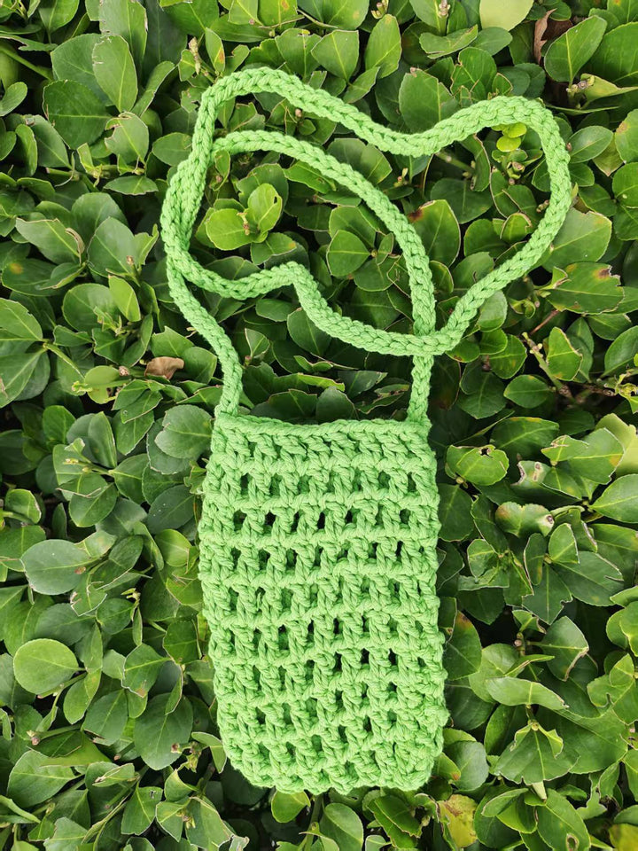 Hand-knotted shoulder bag Bowlift