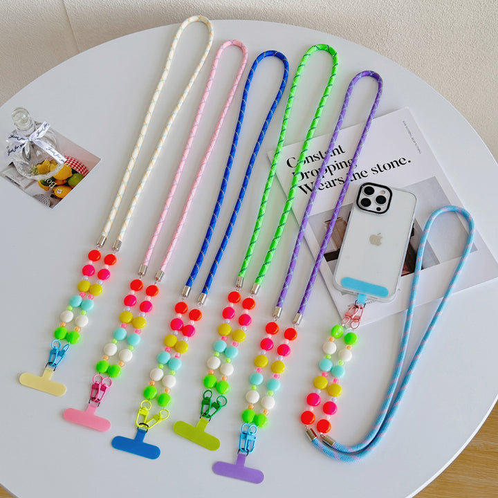 Phone chain with colorful beads Bowlift