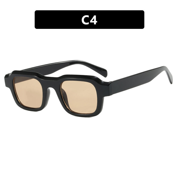 Women's modern square sunglasses with protective polycarbonate frame Bowlift