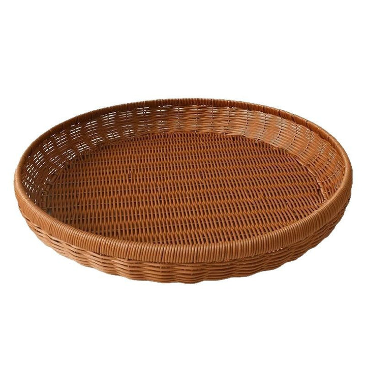 Unisex Round Rattan Basket Bowlift