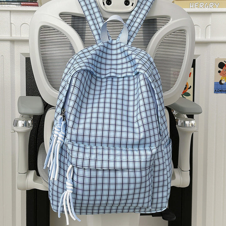 Functional Checked Backpack