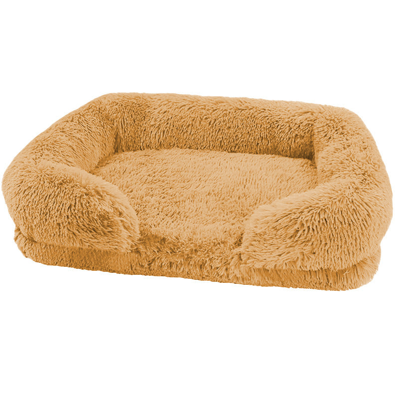 Luxurious Supportive  Couch  Dog Bed