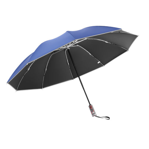 Women modern wind-resistant rainbow folding umbrella Bowlift