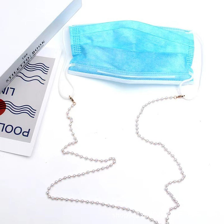 Beaded Eyewear Chain with Secure Fastening Bowlift
