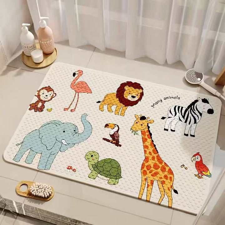 Cute Cartoon Bath Mat Bowlift