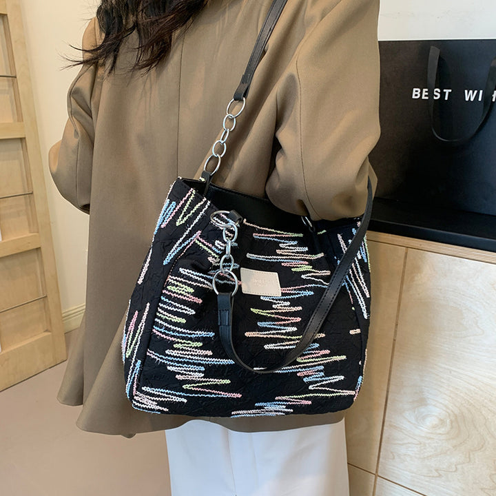 WoColorful Embroidered Hobo Bag Bowlift