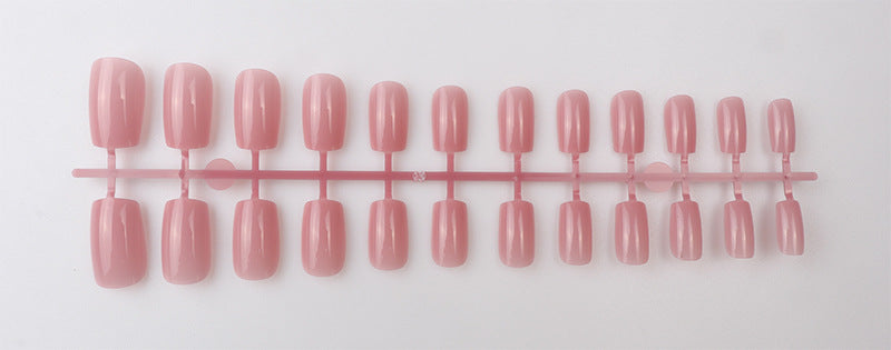 Natural Glossy Press-On Nail Tips Bowlift