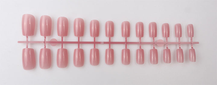 Natural Glossy Press-On Nail Tips Bowlift