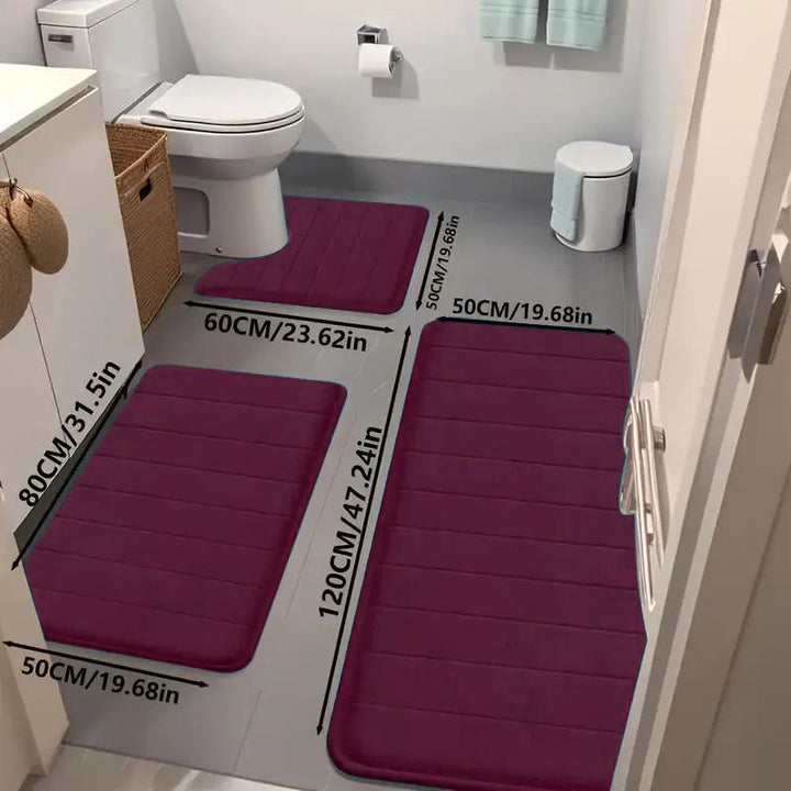Bathroom Mat Set Bowlift