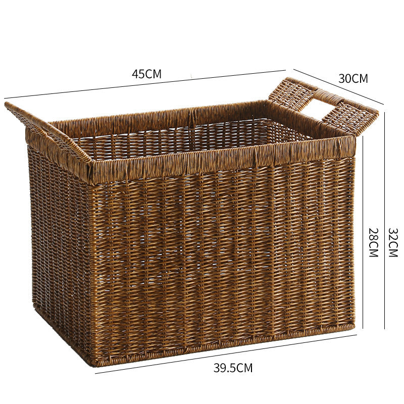 Unisex Versatile Storage Basket with Practical Handling Bowlift