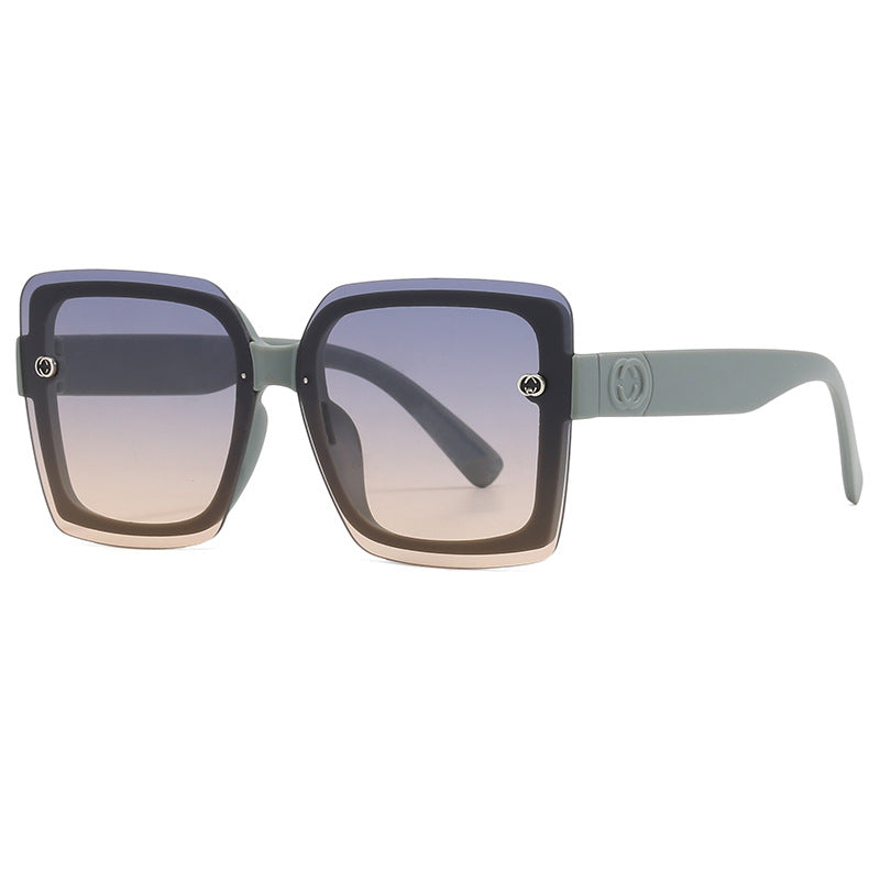 Women's oversized square sunglasses with elegant frame Bowlift