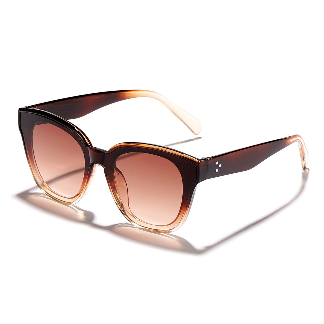 Women's fashionable sunglasses with wide frames and soft lenses Bowlift