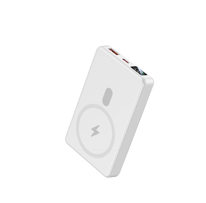 Portable power bank with state-of-the-art induction charging and digital display Bowlift