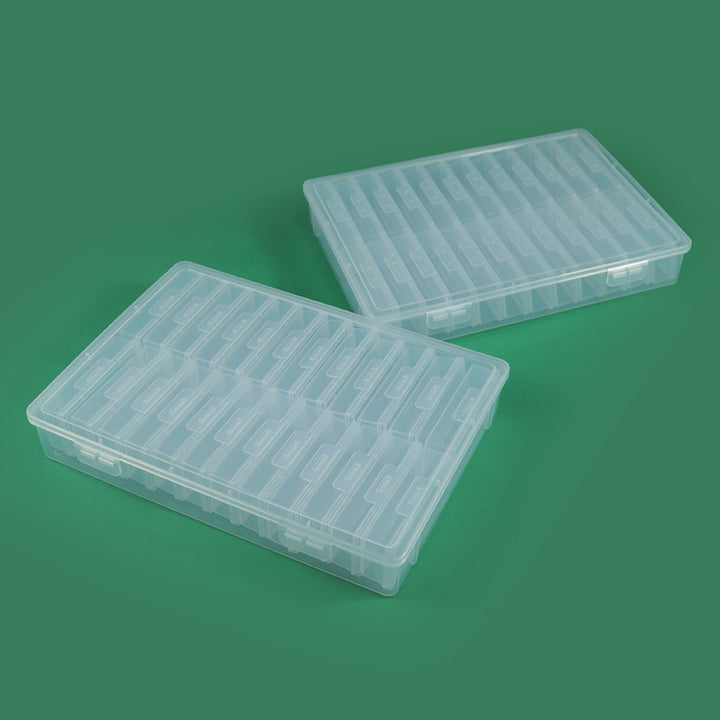 Multi-Division Transparent Craft Storage Box Bowlift