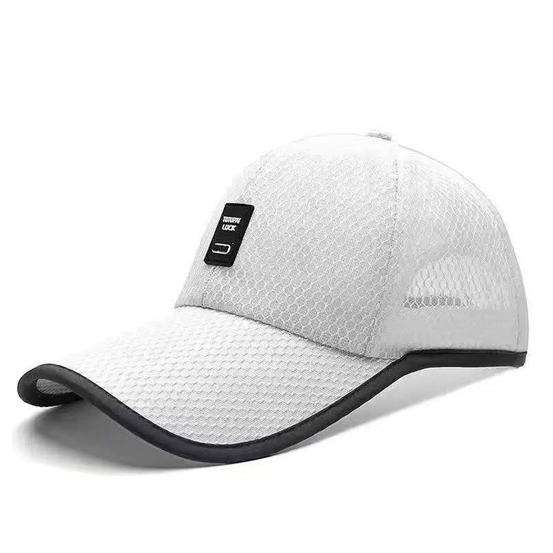 breathable mesh baseball cap with adjustable back strap and curved brim Bowlift