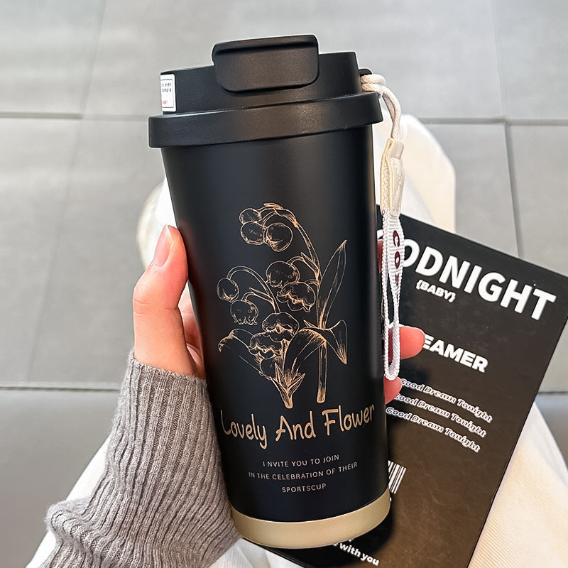 Women insulated travel mug with aroma protection Bowlift