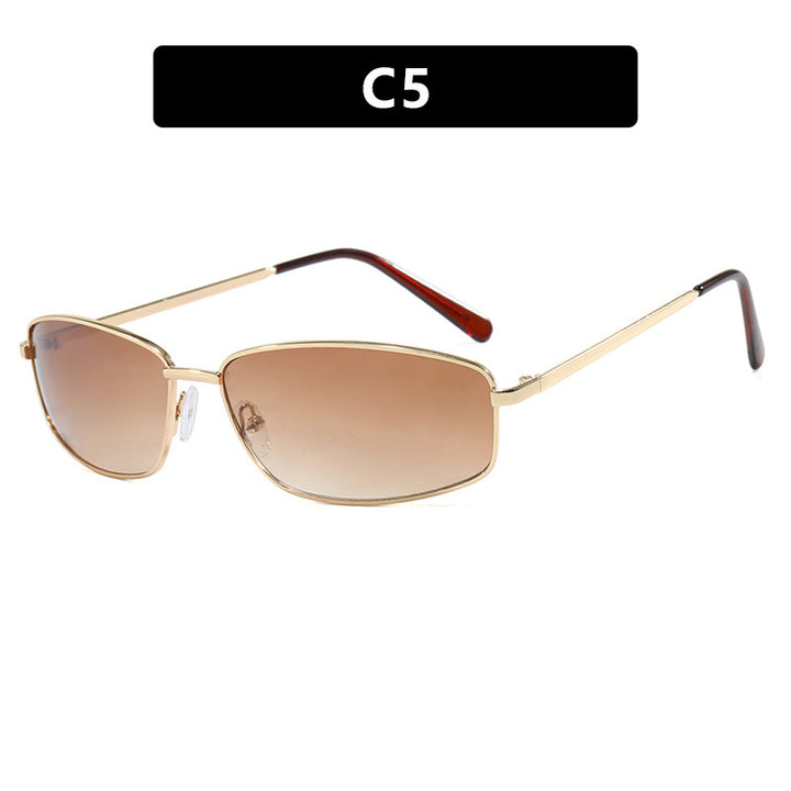 Women's sporty sunglasses with stylish metal protection Bowlift